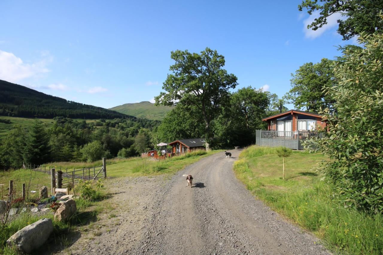 Balquhidder Braes Holiday Park Lodges, Mostly With Hot Tubs And Pet Friendly, Ev Facilities ล็อคเฮิร์นเฮด ภายนอก รูปภาพ