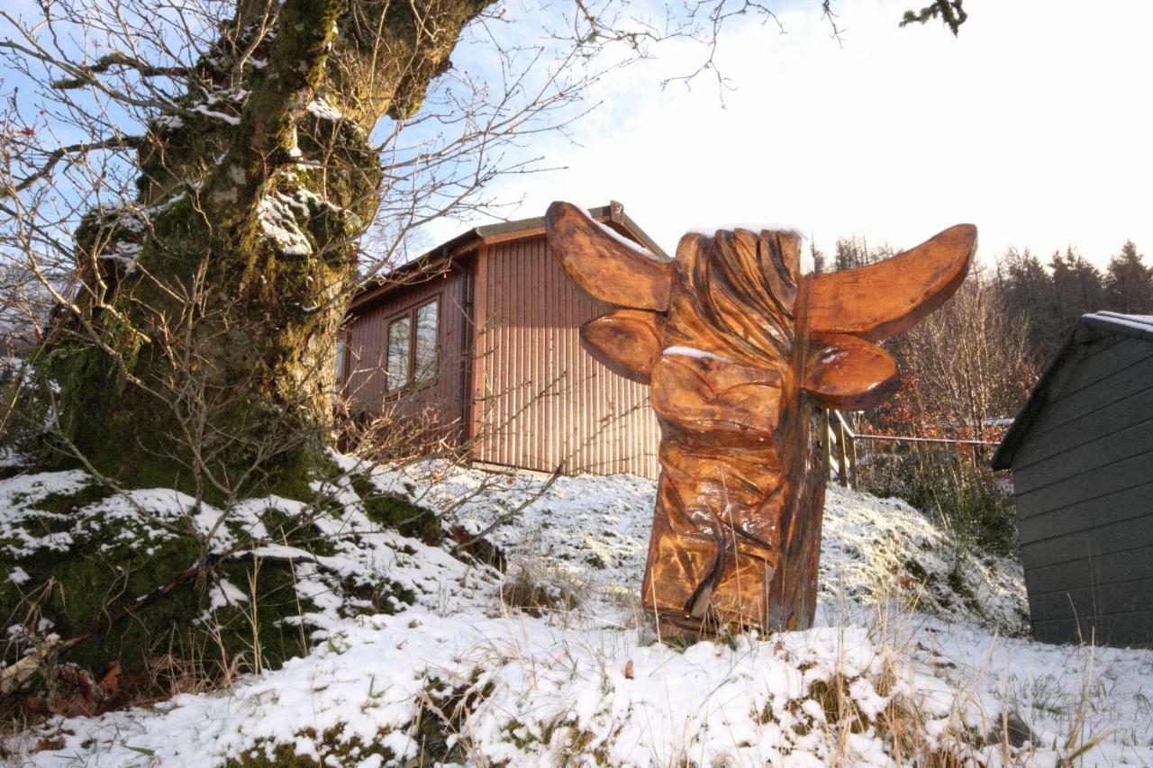 Balquhidder Braes Holiday Park Lodges, Mostly With Hot Tubs And Pet Friendly, Ev Facilities ล็อคเฮิร์นเฮด ภายนอก รูปภาพ
